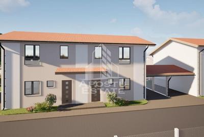 Duplex cu 3 camere, carport, la asfalt in Chisoda - 1