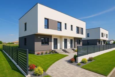 Duplex cu 4 camere cu Canalizare în Tunari