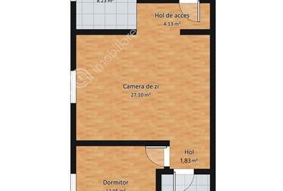 Apartament cu 2 camere decomandat, mobilat în Ștrand - 8