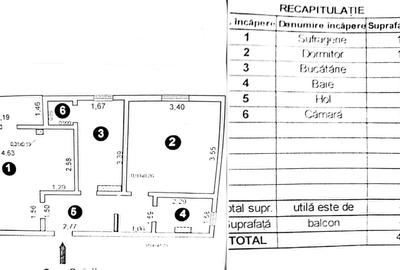 72900 euro, NEGOCIABIL, 2 camere decomandate, Micro20 - 4