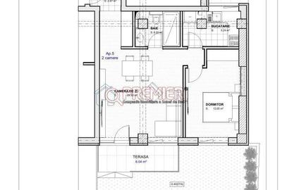 Apartament cu 2 camere în Tineretului - 2