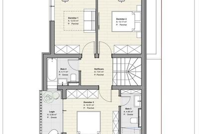 Casă individuală cu 4 camere cu Canalizare în Buziașului - 25