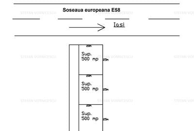 Teren la Strada EUROPEANA , CU TOATE UTILITATILE parcele de case - 1