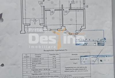 Apartament cu 2 camere decomandat, mobilat în Bucium - 1