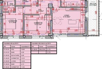 Apartament cu 3 camere în Central