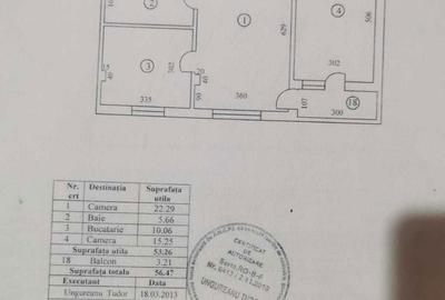 Apartament cu 2 camere decomandat în Fundeni
