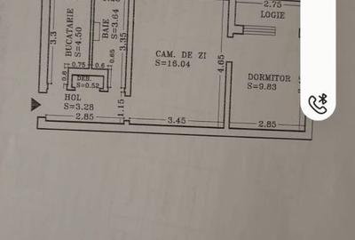 Apartament cu 2 camere în Zimbru - 2