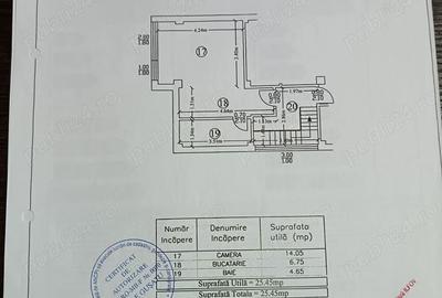 Garsonieră decomandată în Popești-Leordeni