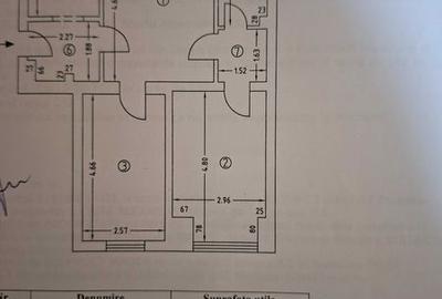 Apartament cu 3 camere semidecomandat în Crihala - 3