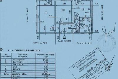 Apartament cu 2 camere decomandat în Central