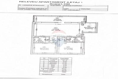 Apartament 3 camere, de vanzare, Perla Residence, Pipera, etaj 1 - 17