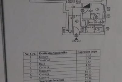 APARTAMENT 2 CAMERE-RAHOVA-CENTRALA-REABILITAT-PARCARE - 6