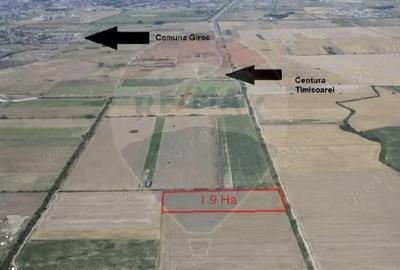 Teren de 19900 mp, în Giroc