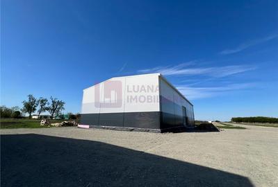 Hala industriala noua 528 mp | utilitati | zona Vest Sibiu