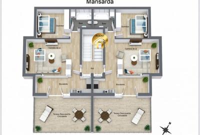 Apartament cu 2 camere în Otopeni - 6