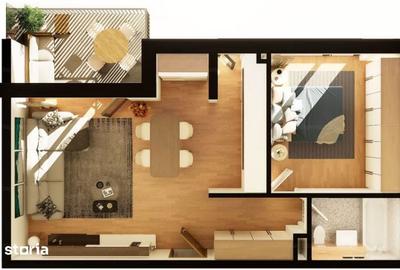 Apartament cu 2 camere în Între Lacuri - 3