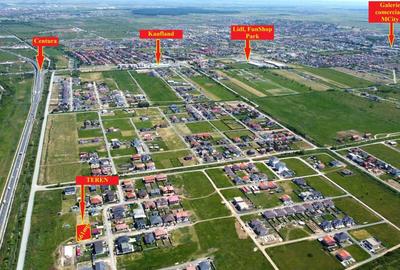 Teren Construcții intravilan de 661 mp, în Moșnița Nouă