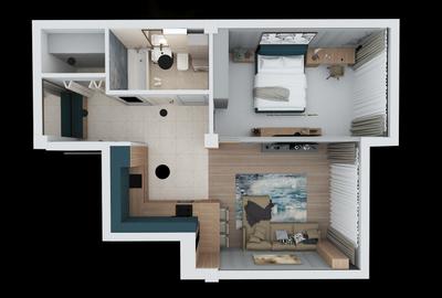 Apartament 2 camere-SAN CASA-complex rezidential - 7