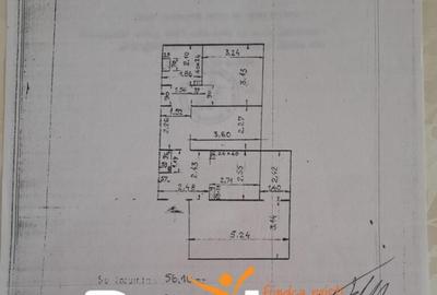 ZIMBRU, Apartament 3 camere, DECOMANDAT, 59.5mp, et 4 cu pod - 10