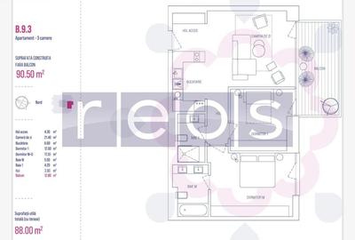 ETAJ 3-9-13 | ONE VERDI PARK |3 CAMERE | VEDERE PANORAMICA| PARCARE - 10