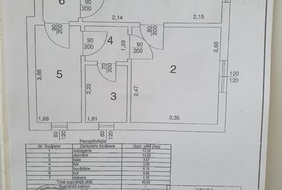 Apartament cu 2 camere decomandat în Central - 1