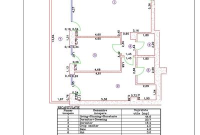 Apartament cu 3 camere semidecomandat în Herăstrău - 21