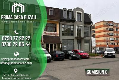 Spatiu comercial de inchiriat Str. Cuza Voda vis a vis de Primaria Buzau COMISION 0 - 1
