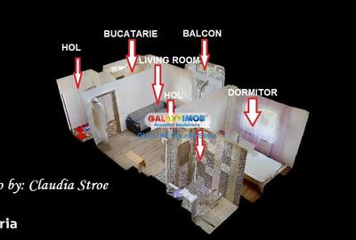 Apartament cu 2 camere semidecomandat în Giurgiului - 16