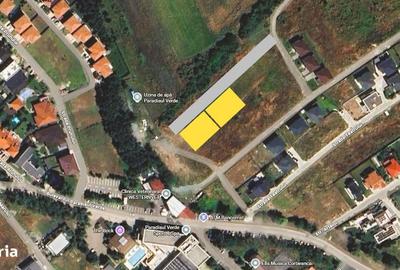 Teren de 1012 mp, în Corbeanca - 2