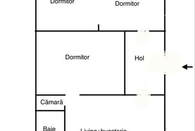 Casă cu 4 camere în Bologaia - 1