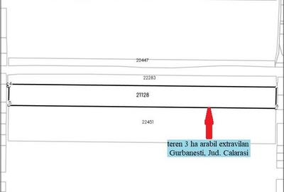Teren agricol extravilan de 30000 mp, în Gurbănești - 3
