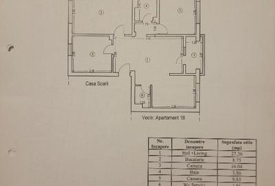 Apartament 3 camere de vanzare, zona Eden, 71mp - 1