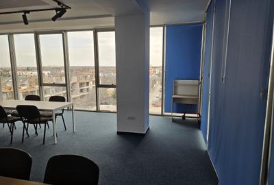 Birou mobilat 57 mp, etajul 4 – clădire de birouri în Voluntari (Pipera 17) - 2