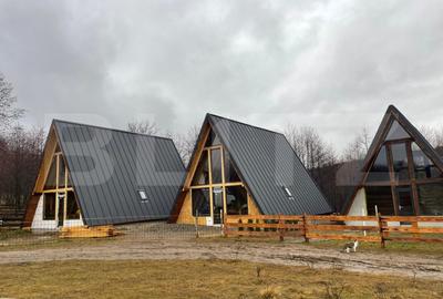 Pachet de 3 case in zona Tohanita, case tip A-frame  , 400 mp teren fiecare - 1