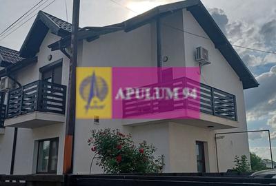 Săbăreni, vilă 2022, mobilată, utilată, curte 480 mp