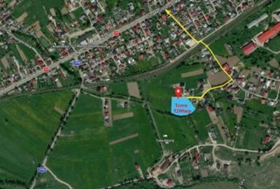 5200 sau 2600 mp teren vanzare,direct proprietar, parcelabil, apropiere Arinis - 8