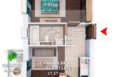 COM 0% I 2 camere COSMOPOLIS I PARCARE INCLUSA I BLOC 2025 - 3