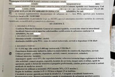 Teren Sannicoara, UTR IDe9-unitati industriale, servicii si depozitare - 3