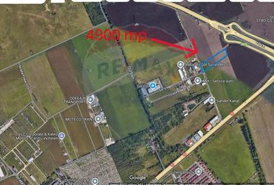 Teren  4,900 mp ,langa centura, zona Stabilus - 2