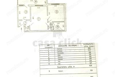 Apartament cu 2 camere semidecomandat în Mazepa 1 - 1