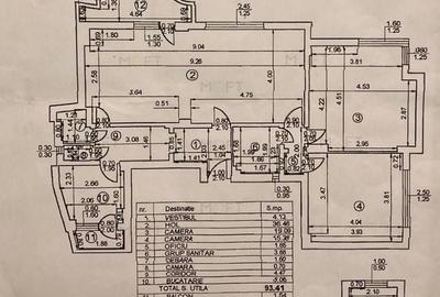 Apartament cu 3 camere decomandat, mobilat în Armeneasca - 7