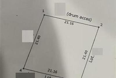 Teren Construcții intravilan de 450 mp, în Chiscani - 1