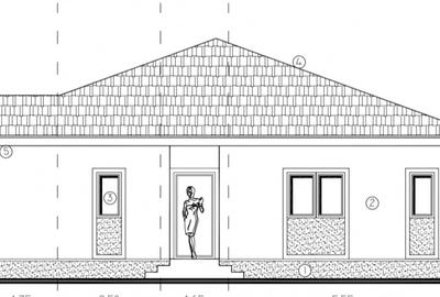 Duplex cu 4 camere cu Canalizare în Moșnița Nouă - 2