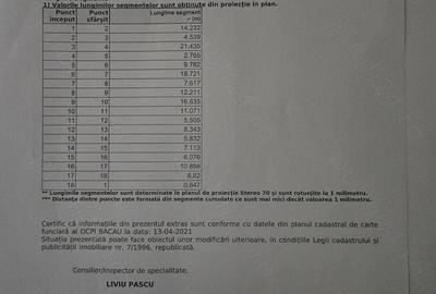 Teren de 1857 mp, în Central - 2