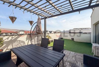 Apartament cu 3 camere semidecomandat, mobilat în Florești - 7