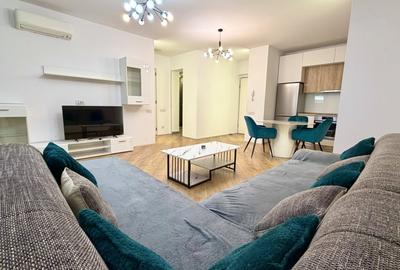 Apartament cu 3 camere semidecomandat, mobilat în Pipera - 1