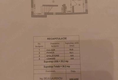 Casă cu 4 camere cu Teren 196 Mp în Vatra Luminoasă