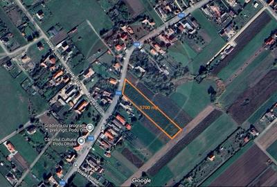 Comision 0 %! Teren intravilan, 5.700 mp, Podul Oltului! - 2