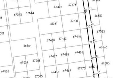 Teren de 1200 mp, în Vulcan - 2