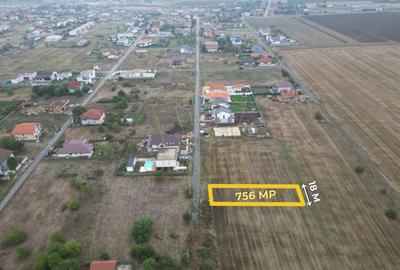 Teren Construcții intravilan de 756 mp, în Dumbrăvița